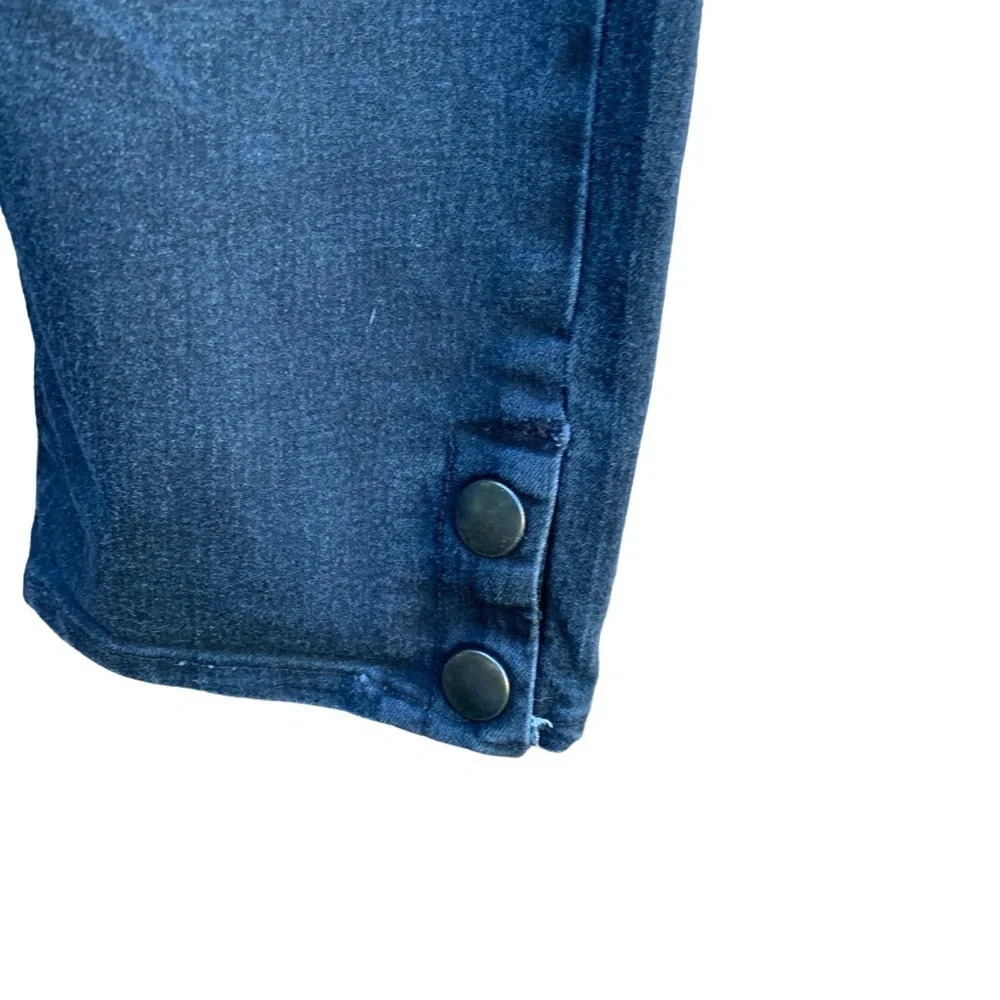 Z. Cavaricci women's size 14 ankle jeans, inseam 25 1/2" - Picture 2 of 4